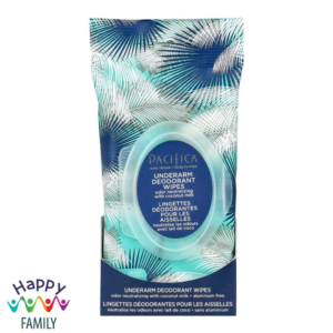 Pacifica underarm deodorant wipes