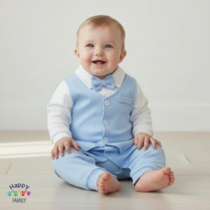 Baby Boy Formal Romper