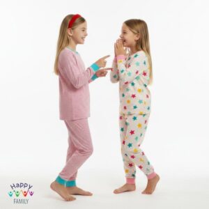 Kids girls pajamas set