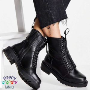 Simple Be – Leather Boots - Size 39