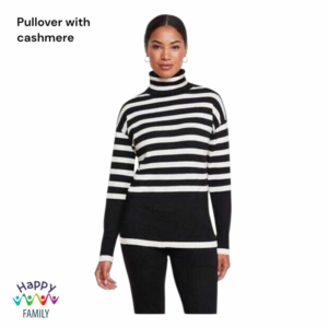 Pullover with cashmere