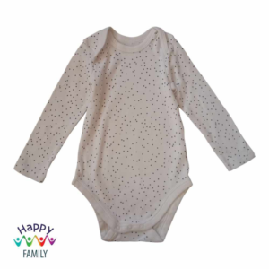 C&A white dotted onesie 18 months
