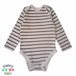 C&A striped onesie 6 months
