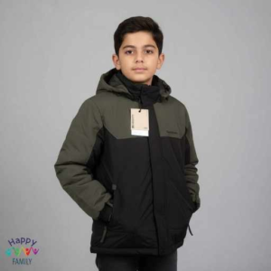 Boys winter jacket green
