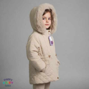 Girls fur lined jacket