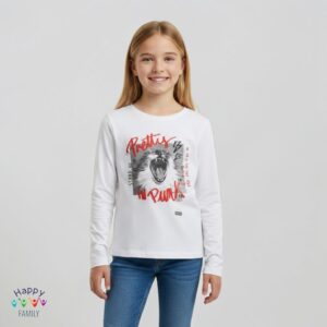 Long sleeve girl shirt