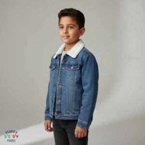 Boys winter jeans jacket