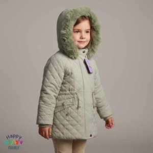 Girls fur lined jacket