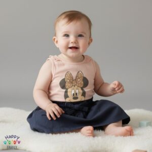 Baby girl set shirt + skirt