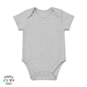 Baby onesie grey pure baby